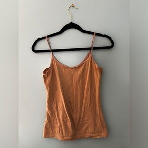 Arizona Jean Co Brown Tan Spaghetti Strap Tank Top Camj Womens Size Medium